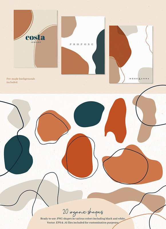 Geometria: Abstract Shapes in Illustrations - product preview 6