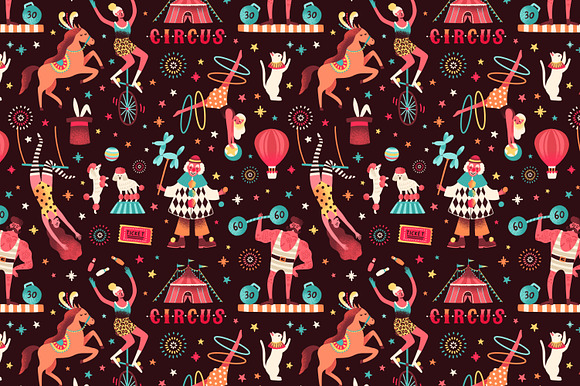 Circus bundle in Illustrations - product preview 3