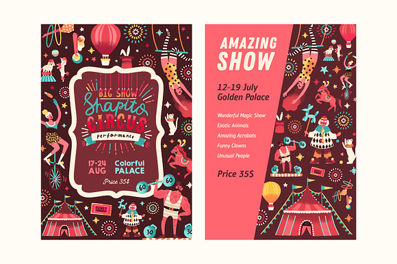 Circus bundle in Illustrations - product preview 5