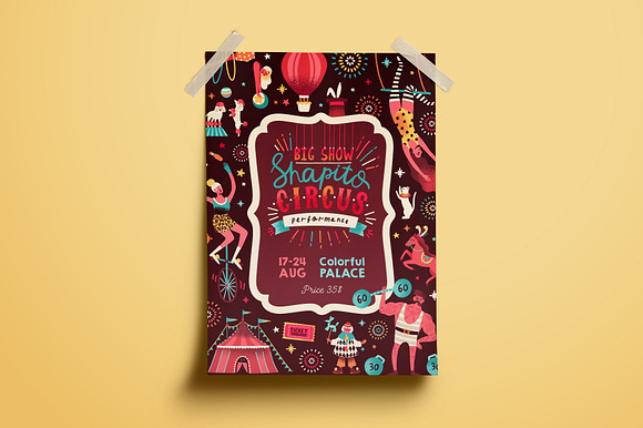 Circus bundle in Illustrations - product preview 13