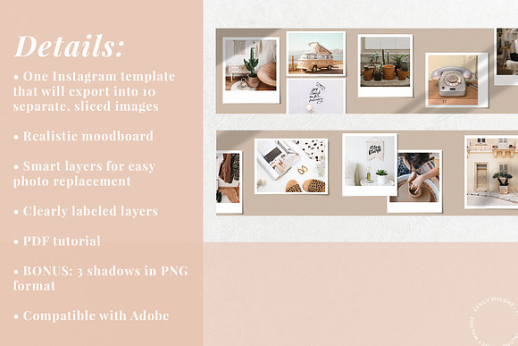 SALE Carousel Template for Instagram in Instagram Templates - product preview 4