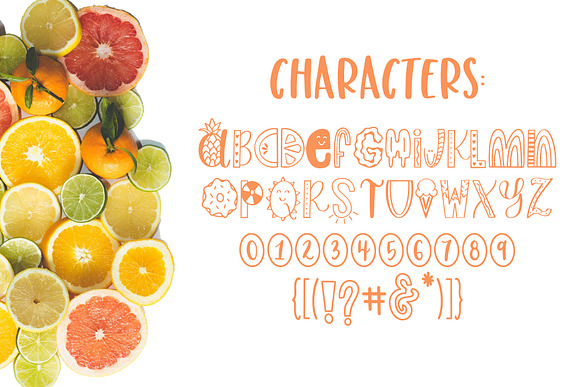Slice of Summer, Doodle Font in Symbol Fonts - product preview 5
