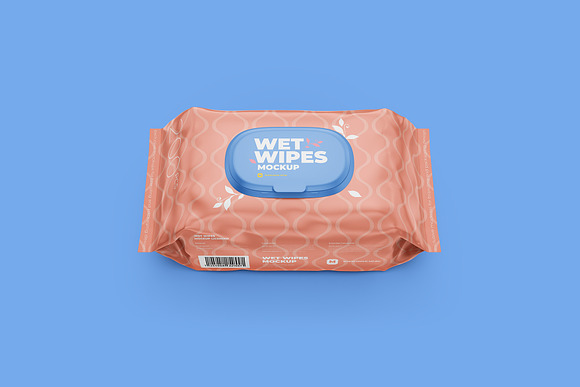 Wet Wipes Mockup, large in Product Mockups - product preview 4