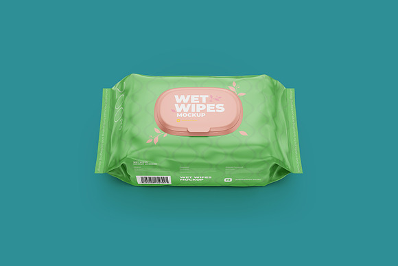 Wet Wipes Mockup, large in Product Mockups - product preview 5