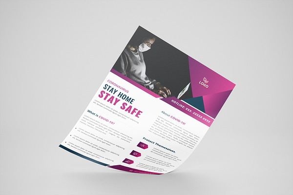 COVID-19 Flyer Template