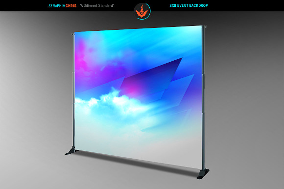 Abstract 8x8 Event Backdrop Template in Templates - product preview 2