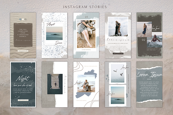Pastel Instagram Templates in Instagram Templates - product preview 5