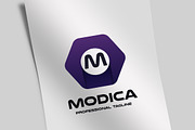 Modica M Letter Logo