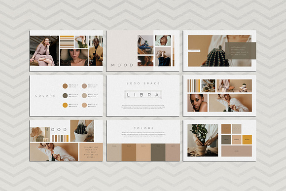 Libra PowerPoint Brand Guidelines in PowerPoint Templates - product preview 7