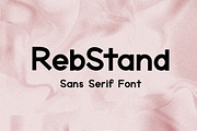 RebStand Sans Serif Typeface