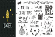 Noel | Christmas hand-lettering