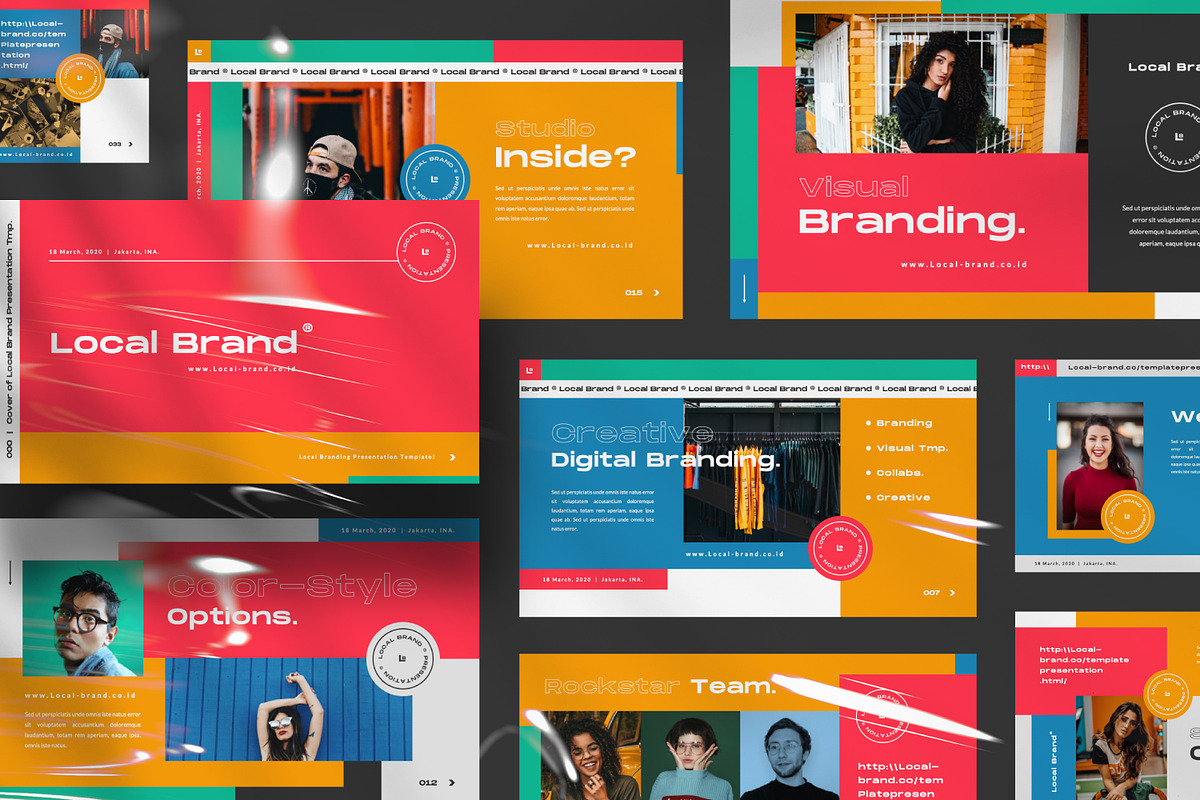 Local Brand Keynote in Presentation Templates - product preview 8