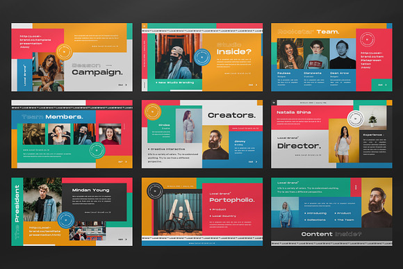 Local Brand Keynote in Presentation Templates - product preview 5