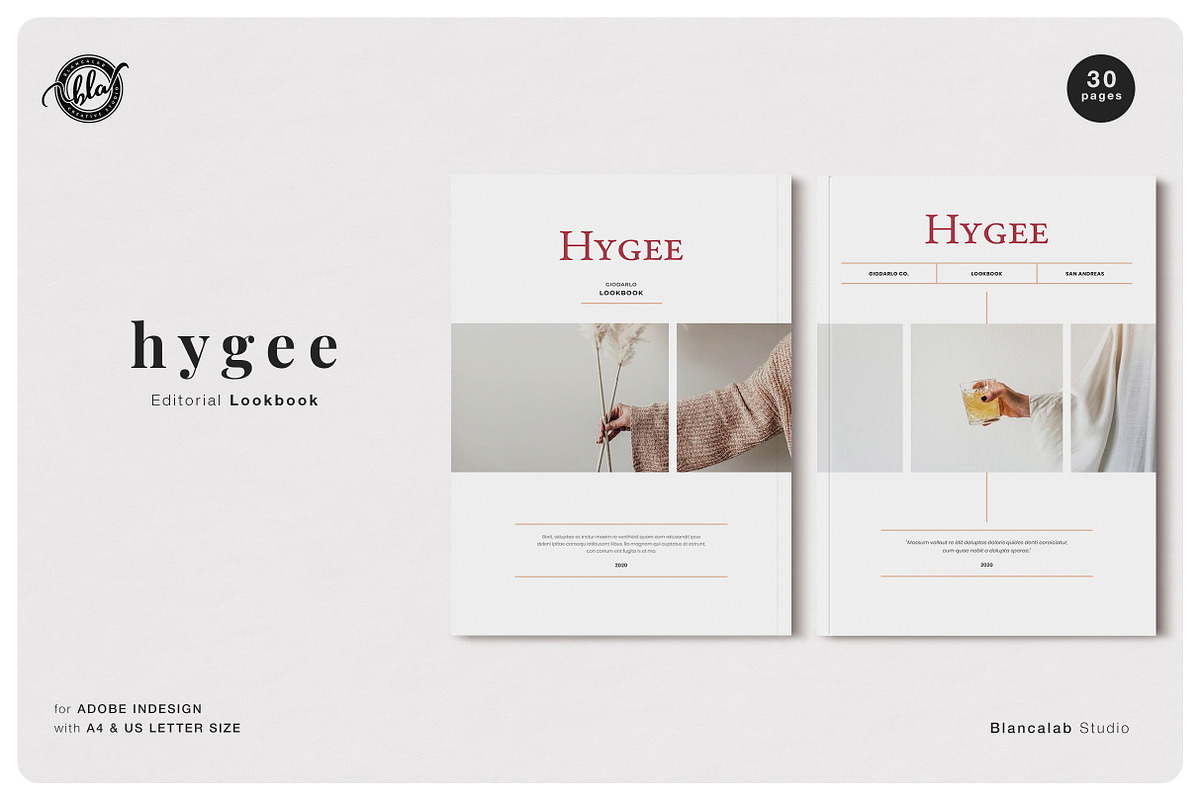 HYGEE Editorial Lookbook in Magazine Templates - product preview 8
