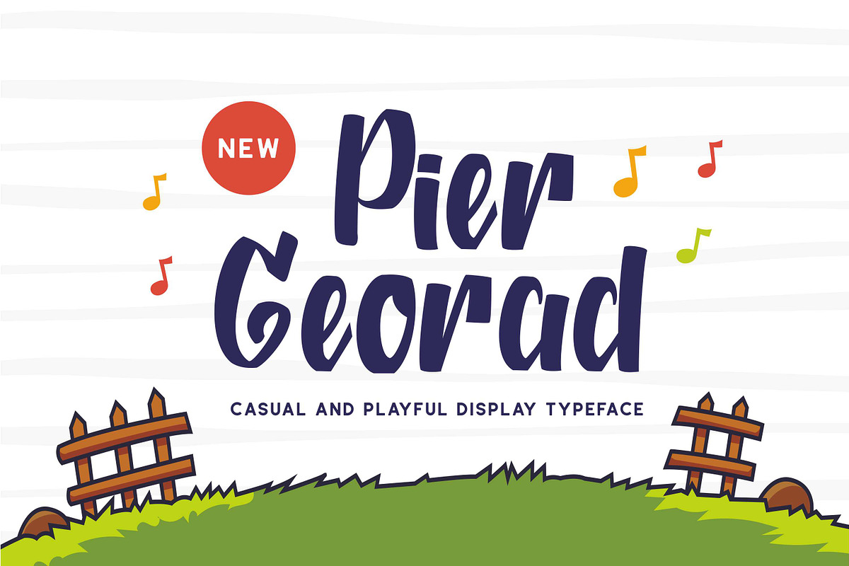 Pier Georad - Display Typeface in Display Fonts - product preview 8