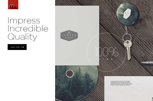 Photographer Identity Mock-up in Branding Mockups - product preview 4