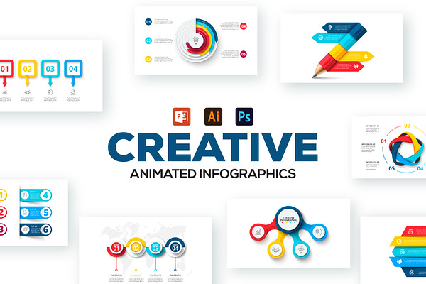 Creative infographic presentations