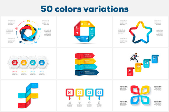 Creative infographic presentations in PowerPoint Templates - product preview 2