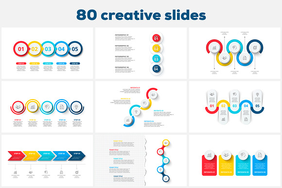 Creative infographic presentations in PowerPoint Templates - product preview 9