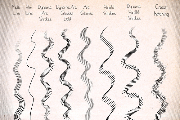 Procreate Vintage Shading Brushes in Add-Ons - product preview 2