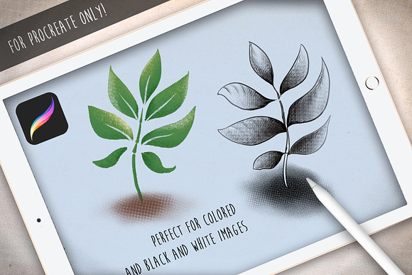 Procreate Vintage Shading Brushes in Add-Ons - product preview 5