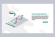 Forex trading concept