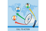 Banner call to action