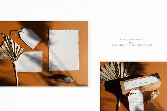SUNBURNED Styled Stock Photos in Print Mockups - product preview 1