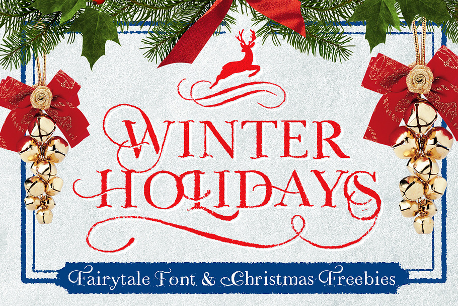 WINTER HOLIDAYS & Christmas Freebies in Christmas Fonts - product preview 8