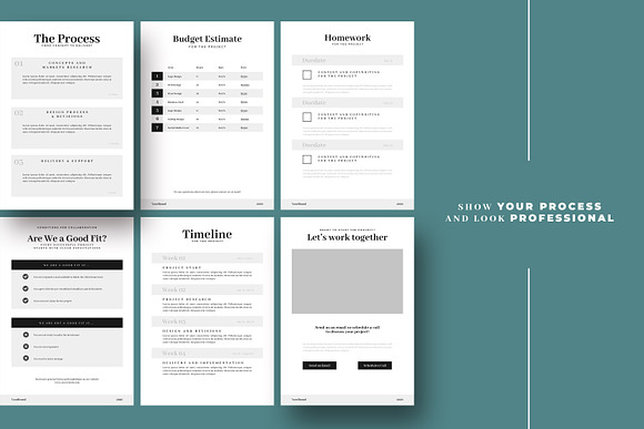 Services & Pricing Guide Templates in Magazine Templates - product preview 6