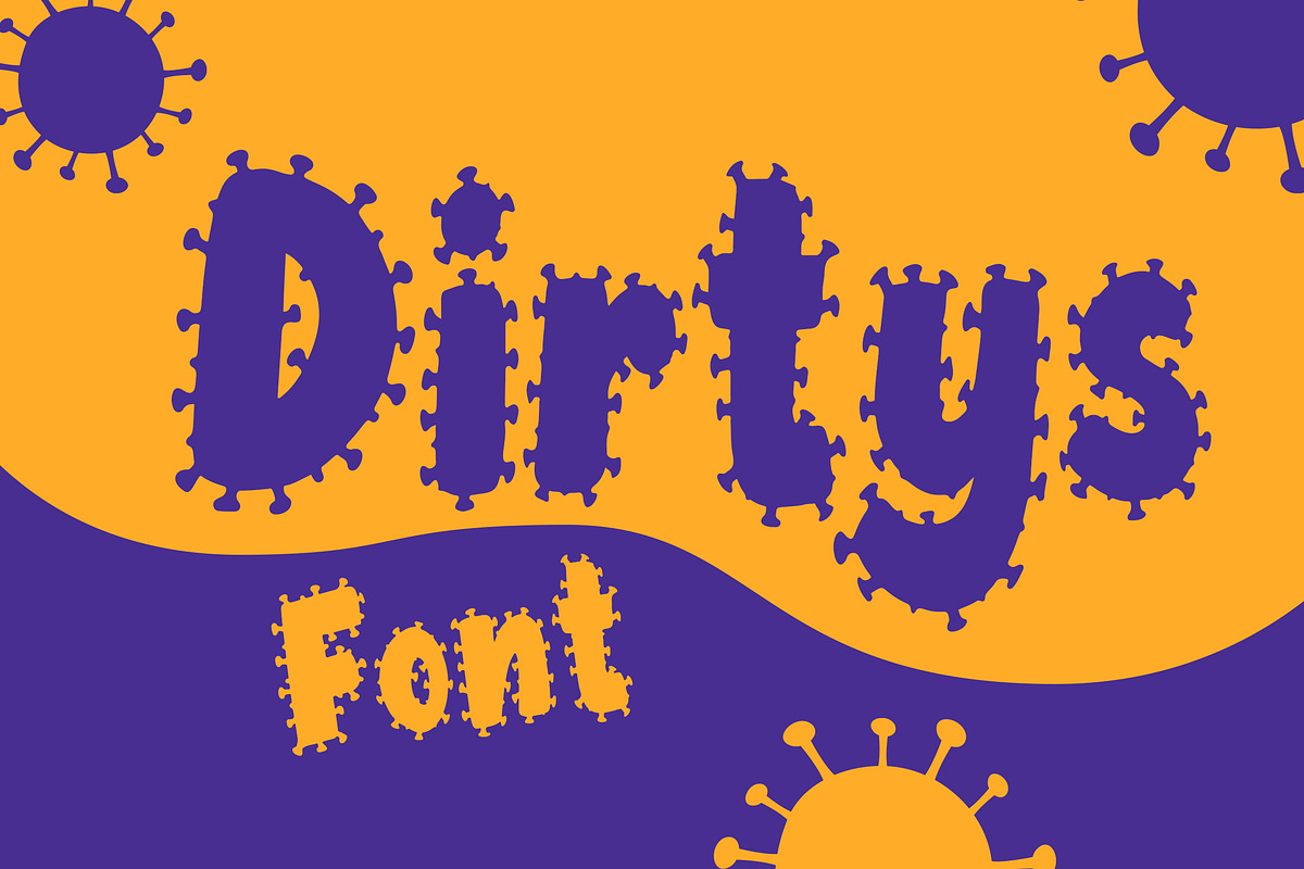 Dirtys Font in Display Fonts - product preview 8