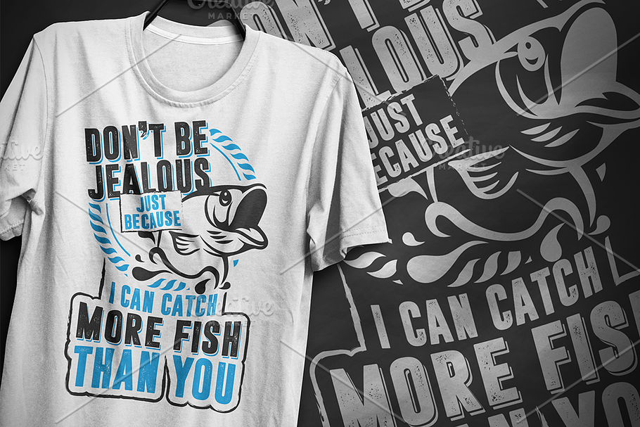 I can catch more fish than you in Illustrations - product preview 8