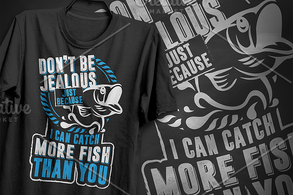 I can catch more fish than you in Illustrations - product preview 1