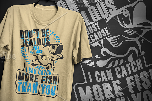 I can catch more fish than you in Illustrations - product preview 2