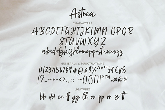 Astrea - Handwritten Font in Script Fonts - product preview 10