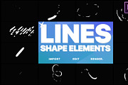 Shape Lines | Premiere Pro MOGRT