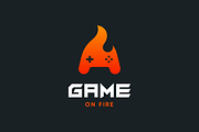 Game on Fire Logo Design