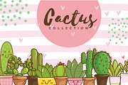 Vector Cactus collection