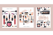 Makeup product catalog cover