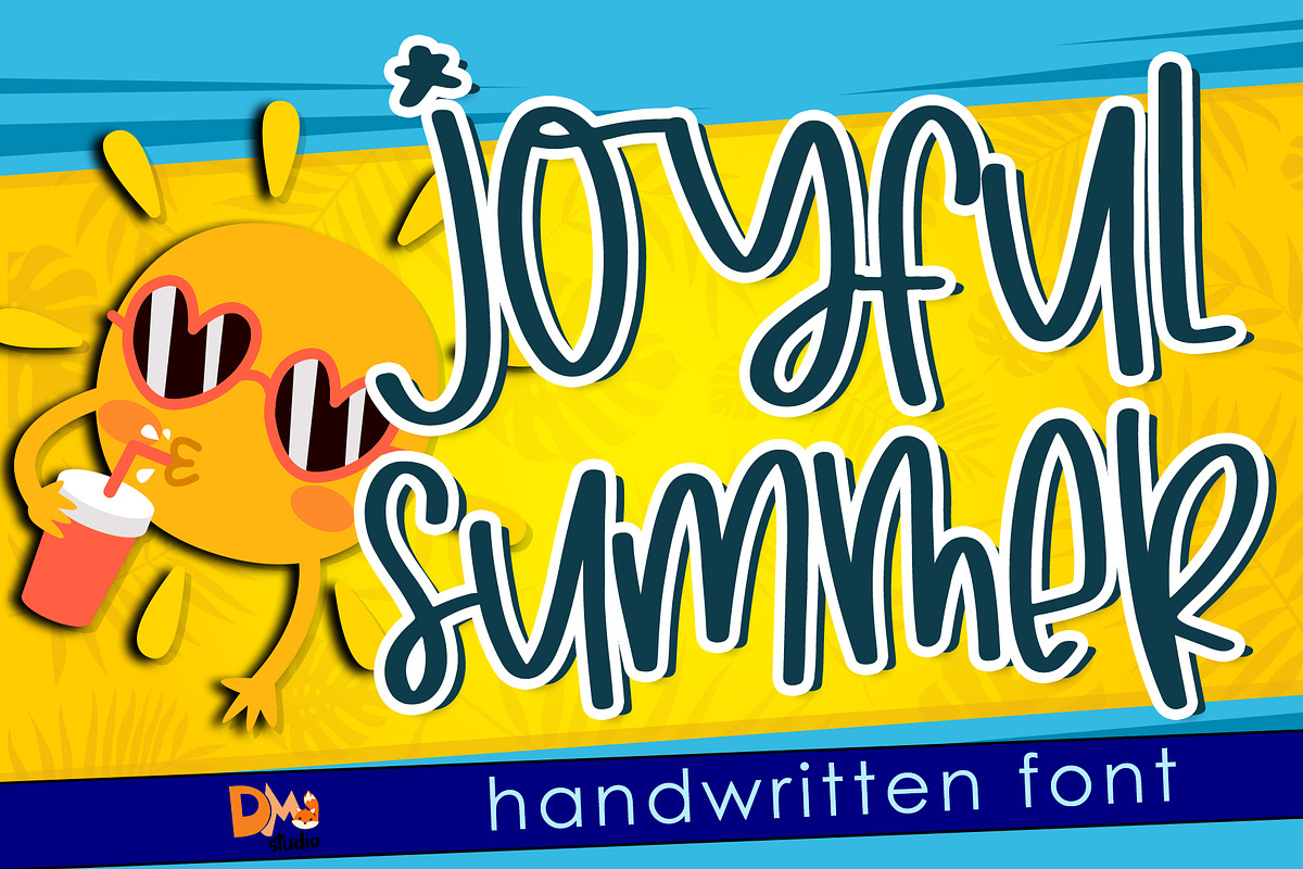 Joyfull Summer - Handwritten Font in Script Fonts - product preview 8