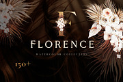 FLORENCE- Boho watercolor collection