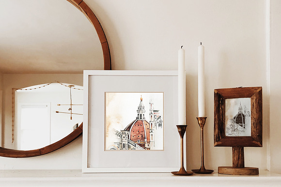 FLORENCE- Boho watercolor collection in Illustrations - product preview 11
