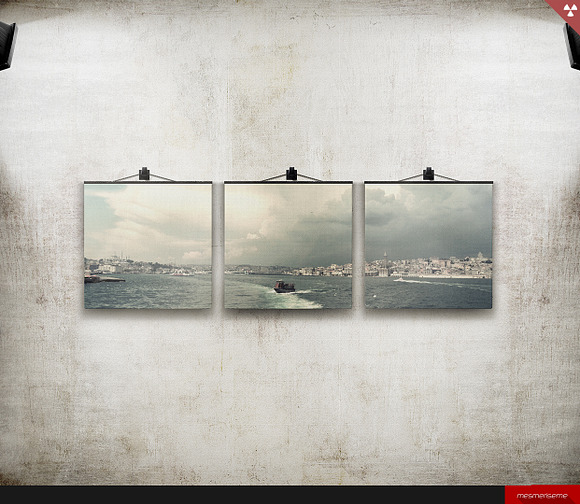 Picture/ Poster On 5 Stages Mock-up in Print Mockups - product preview 19