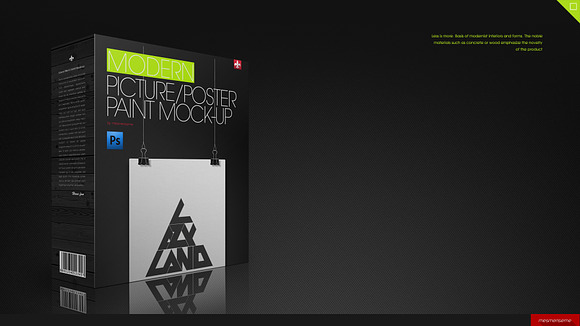 Picture/ Poster On 5 Stages Mock-up in Print Mockups - product preview 40