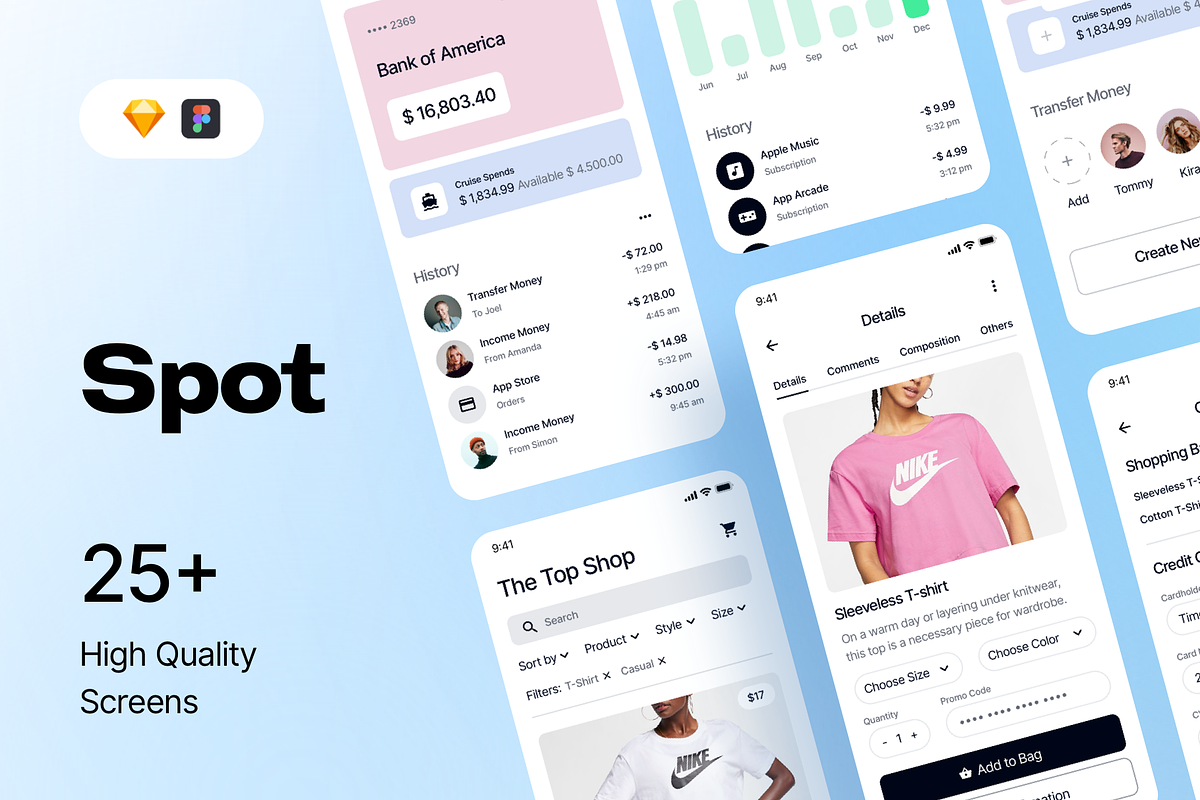Spot iOS UI Kit in Web Elements - product preview 8