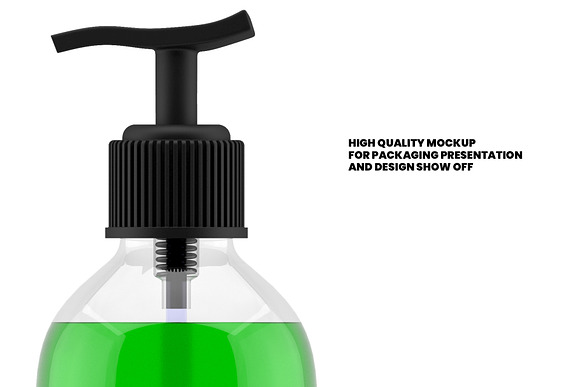 Hand Sanitizer Bottle Mockup in Product Mockups - product preview 1
