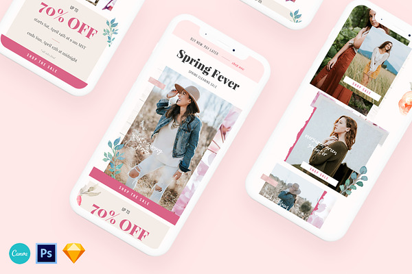 Spring Fashion Email Design Template