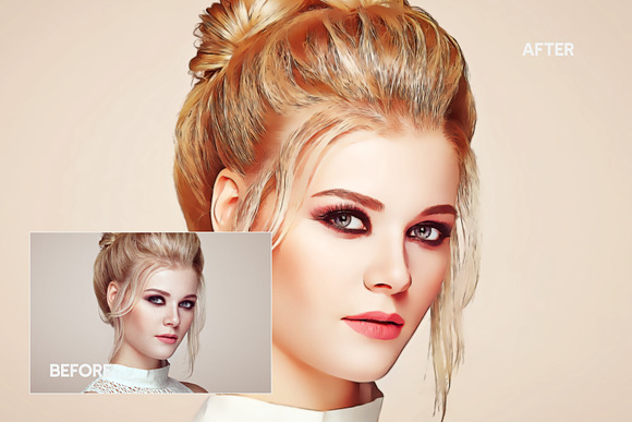 Beauty Paint Photoshop Action in Add-Ons - product preview 2