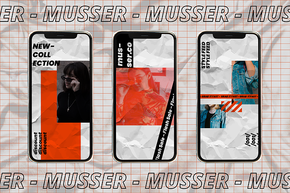 Musser - Instagram Template in Instagram Templates - product preview 1