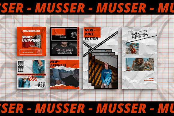 Musser - Instagram Template in Instagram Templates - product preview 16